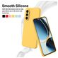 Mobigear Rubber Touch Samsung Galaxy A56 Siliconen Hoesje Backcover - Geel