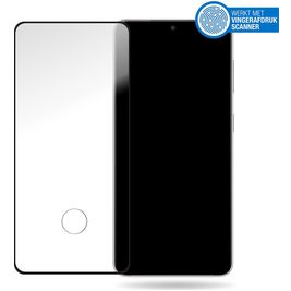 Mobilize Premium Samsung Galaxy S21 Glazen Screenprotector - Case Friendly - Zwart