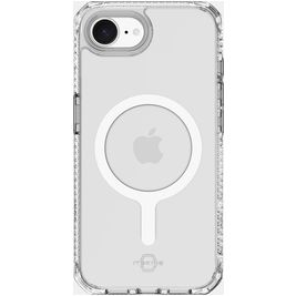ITSKINS Level 2 HybridMagClear R Doorzichtig iPhone 16e MagSafe Hoesje Hardcase Backcover Shockproof - Transparant