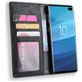 Mobigear Sensation Samsung Galaxy S10 Plus Hoesje Bookcase Portemonnee - Zwart