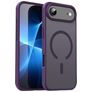 Mobigear Shockproof iPhone Air MagSafe Hoesje Hardcase Backcover - Crystal Purple