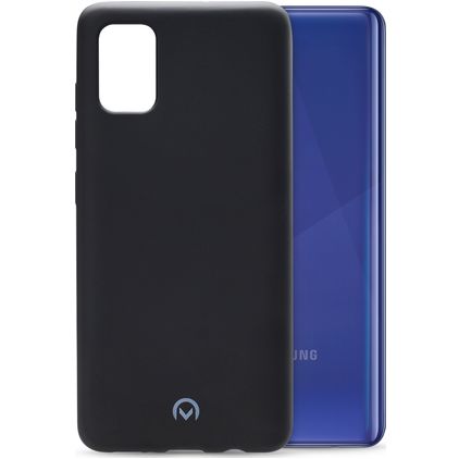 Mobilize Rubber Gelly Samsung Galaxy A41 Hoesje Flexibel TPU Backcover - Matt Black