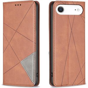 Mobigear Rhombus Slim iPhone Air Hoesje Bookcase - Bruin