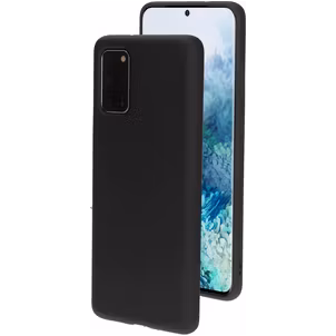 Mobiparts Samsung Galaxy S20 Plus Siliconen Hoesje Backcover - Zwart