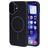 Mobiparts Slim Line iPhone 16 MagSafe Hoesje Hardcase Backcover - Onyx Black