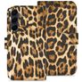 My Style Flex Wallet Samsung Galaxy A35 Hoesje Bookcase Portemonnee - Wild Leopard