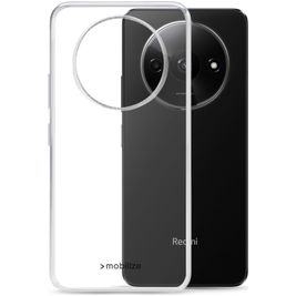 Mobilize Gelly Doorzichtig Xiaomi Redmi A3 Hoesje Flexibel TPU Backcover - Transparant