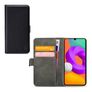 Mobilize Classic Gelly Wallet Samsung Galaxy M22 Hoesje Bookcase Portemonnee - Zwart