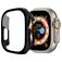 Mobigear Colors Apple Watch Ultra - 49 mm Hardcase Hoesje - Zwart