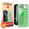 GrizzlyCoat Easy Align iPhone 17 Pro Max Glazen Screenprotector - Case Friendly + Installatie Frame (2-Pack)