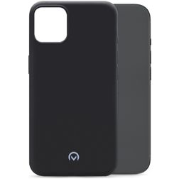 Mobilize Rubber Gelly iPhone 15 Hoesje Flexibel TPU Backcover - Matt Black
