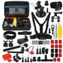 Puluz GoPro Mount Accessoires Starter Pack 53 Delig + Opbergtas Zwart