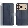Mobigear S Line iPhone 17 Pro Max Hoesje Bookcase Portemonnee - Marineblauw