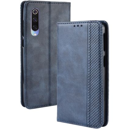 Mobigear Sensation Xiaomi Mi 9 Hoesje Bookcase Portemonnee - Blauw