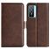 Mobigear Slim Magnet Vivo Y76 Hoesje Bookcase Portemonnee - Bruin