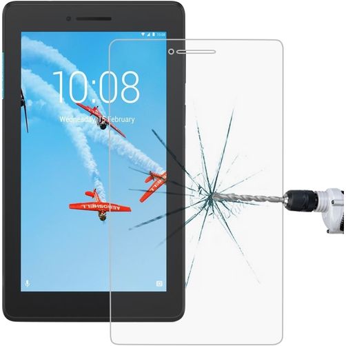 Mobigear Lenovo Tab E7 Glazen Screenprotector - Case Friendly