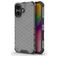 Mobigear Honeycomb iPhone 16 Hoesje Hardcase Backcover Shockproof - Zwart