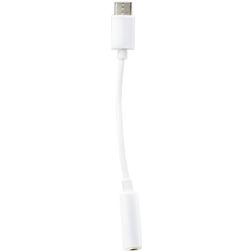 Xccess USB-C naar AUX 3.5mm Kabel 0.1 Meter - Wit