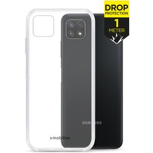 Mobilize Naked Protection Doorzichtig Samsung Galaxy A22 5G Hoesje Hardcase Backcover Shockproof - Transparant