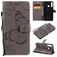 Mobigear Butterfly Huawei Y6p Hoesje Bookcase Portemonnee - Grijs