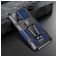 Mobigear Armor Stand Samsung Galaxy A52 Hoesje Hardcase Backcover Shockproof met Standaard - Zwart / Blauw
