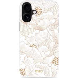 MIO iPhone 16 Plus MagSafe Hoesje Hardcase Backcover - White Roses