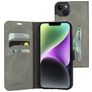 Mobiparts Classic Wallet iPhone 14 Plus Hoesje Bookcase Portemonnee - Granite Grey