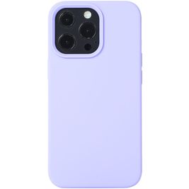 Mobigear Rubber Touch iPhone 14 Pro Max Siliconen Hoesje Backcover - Paars