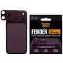 PanzerGlass FENDER iPhone 18 Pro Max Aluminum Camera Protector - Case Friendly - Dark Cherry