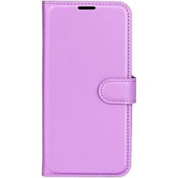 Mobigear Classic Samsung Galaxy M22 Hoesje Bookcase Portemonnee - Paars