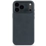Decoded iPhone 17 Pro Hoesje Echt Leer Backcover Shockproof - Navy Shadow