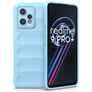 Mobigear Bumpy Realme 9 Pro Plus Hoesje Flexibel TPU Backcover - Blauw