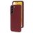 Mobiparts Samsung Galaxy S22 Siliconen Hoesje Backcover - Plum Red