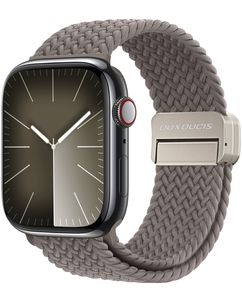 Dux Ducis Mixture Pro Nylon Apple Watch Bandje Magneetsluiting - 49/46/45/44 mm - Clay