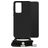 Mobilize Lanyard Gelly Samsung Galaxy A33 Flexibel TPU Hoesje met koord - Zwart