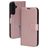 Mobiparts Classic Wallet Samsung Galaxy A35 Hoesje Bookcase Portemonnee - Roze