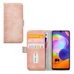 Mobilize Elite Gelly Samsung Galaxy A31 Hoesje Bookcase - Soft Pink
