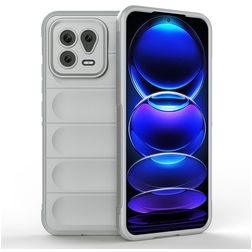 Mobigear Bumpy Xiaomi 13 Hoesje Flexibel TPU Backcover - Grijs