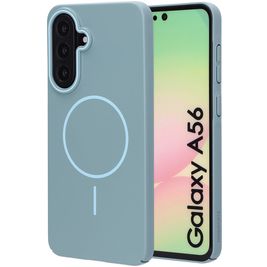 Mobiparts Slim Line Samsung Galaxy A56 MagSafe Hoesje Hardcase Backcover - Sage Green