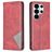 Mobigear Rhombus Slim Samsung Galaxy S26 Ultra Hoesje Bookcase - Rood