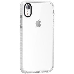 Mobigear Full Bumper iPhone XS Hoesje Hardcase Backcover Shockproof - Wit / Transparant