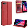 Mobigear Sensation iPhone SE (2020) Hoesje Bookcase Portemonnee - Rood