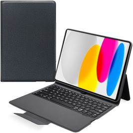 Mobilize Ultimate Bluetooth Keyboard iPad 10 (2022) Hoes QWERTY Bluetooth Toetsenbord Bookcase - Zwart