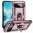 Mobigear Armor Ring Google Pixel 10 Pro XL Hoesje Hardcase Backcover Shockproof met Ringhouder - Roségoud