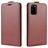 Mobigear Samsung Galaxy S20 FE Hoesje Flipcase - Bruin