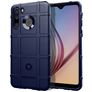 Mobigear Rugged Shield Samsung Galaxy A21 Hoesje Flexibel TPU Backcover Shockproof - Blauw