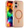 Mobigear Shockproof iPhone 17 MagSafe Hoesje Hardcase Backcover - Oranje