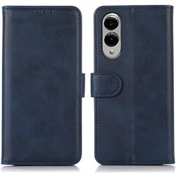 Mobigear Wallet Samsung Galaxy S25 Edge Hoesje Bookcase Portemonnee - Blauw