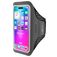 Mobiparts Comfort Fit Telefoonhouder Hardlopen iPhone 17 Sport Hoesje Neopreen Sportarmband - Zwart