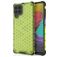 Mobigear Honeycomb Samsung Galaxy M53 Hoesje Hardcase Backcover Shockproof - Groen
